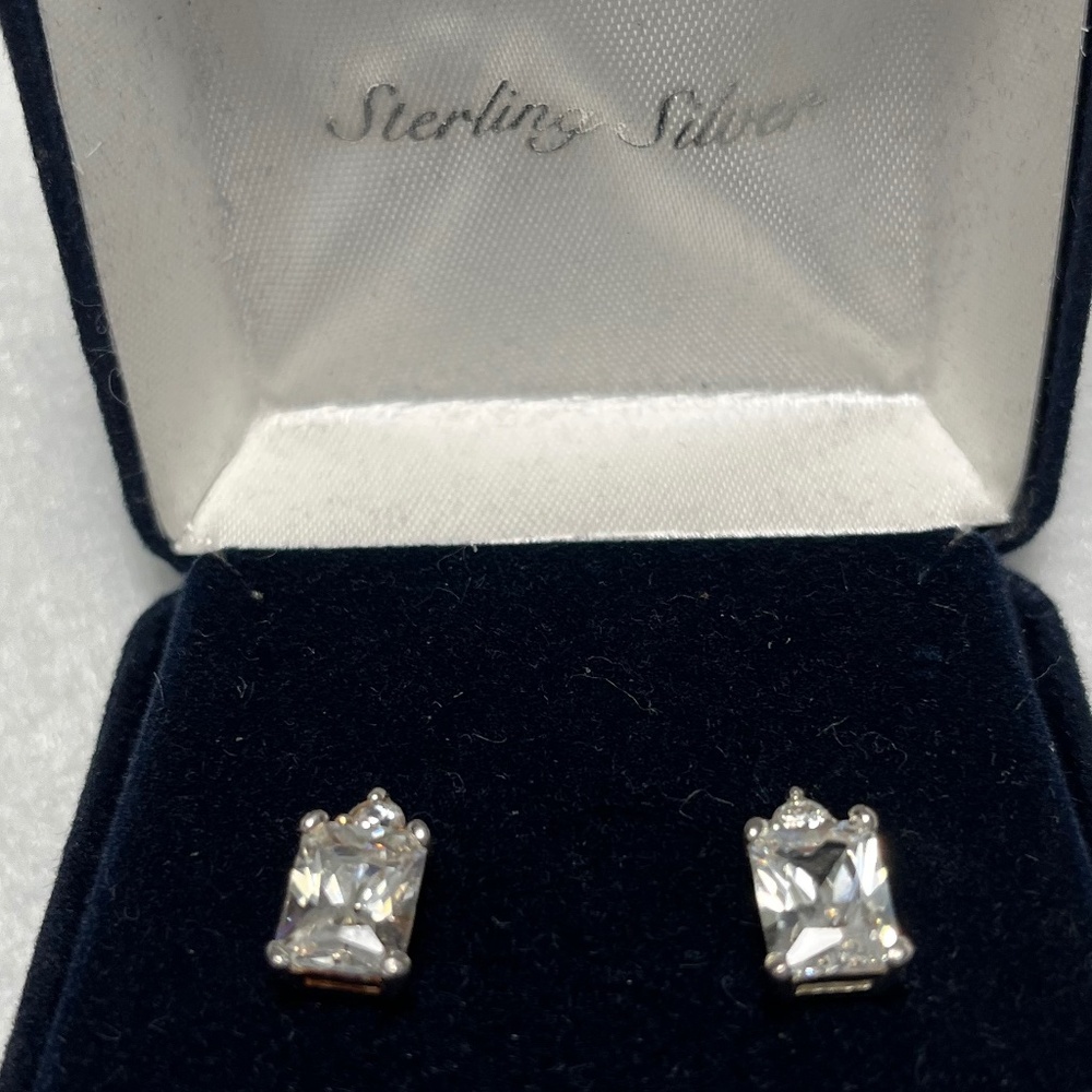 STERLING SILVER PIERCED EARRINGS